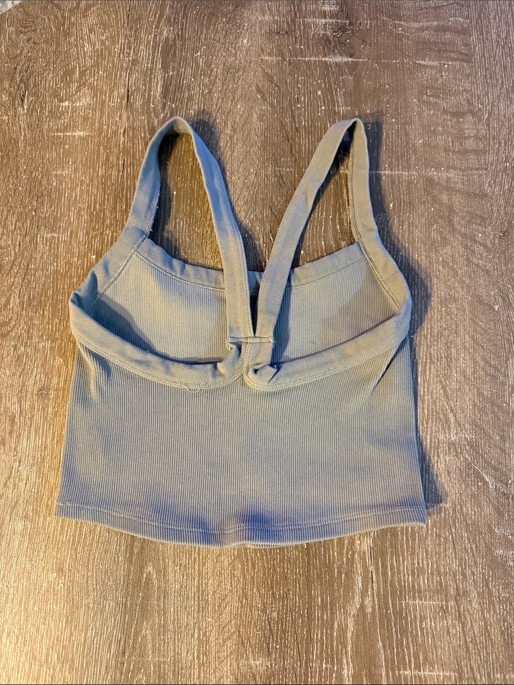 FP Movement Ribbed Crop Tank, Size Small - Picture 2 of 5